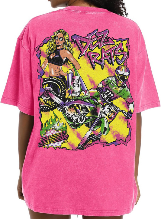 Oversized Saturday Night Lights T-shirt