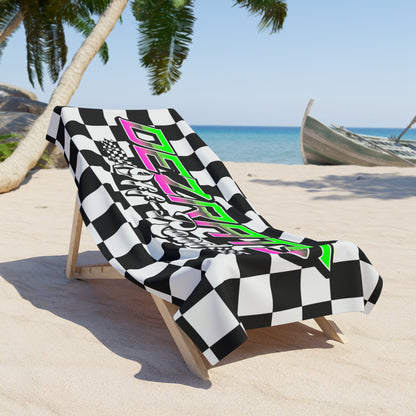 Checkered Beach Towel