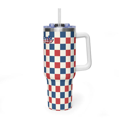 Checkered Tumbler, 40oz