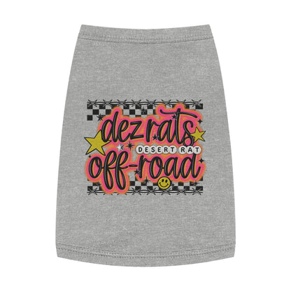 DEZRATS AIRBRUSHED DOG TANK TOP