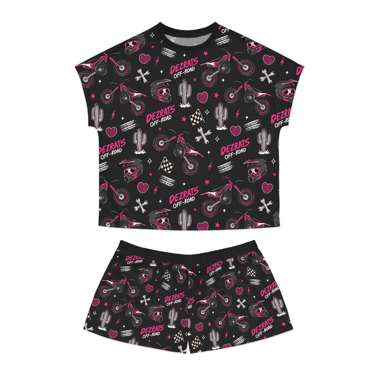 PRETTY IN PINK WOMEN'S PAJAMA SET