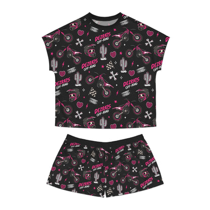 PRETTY IN PINK WOMEN'S PAJAMA SET