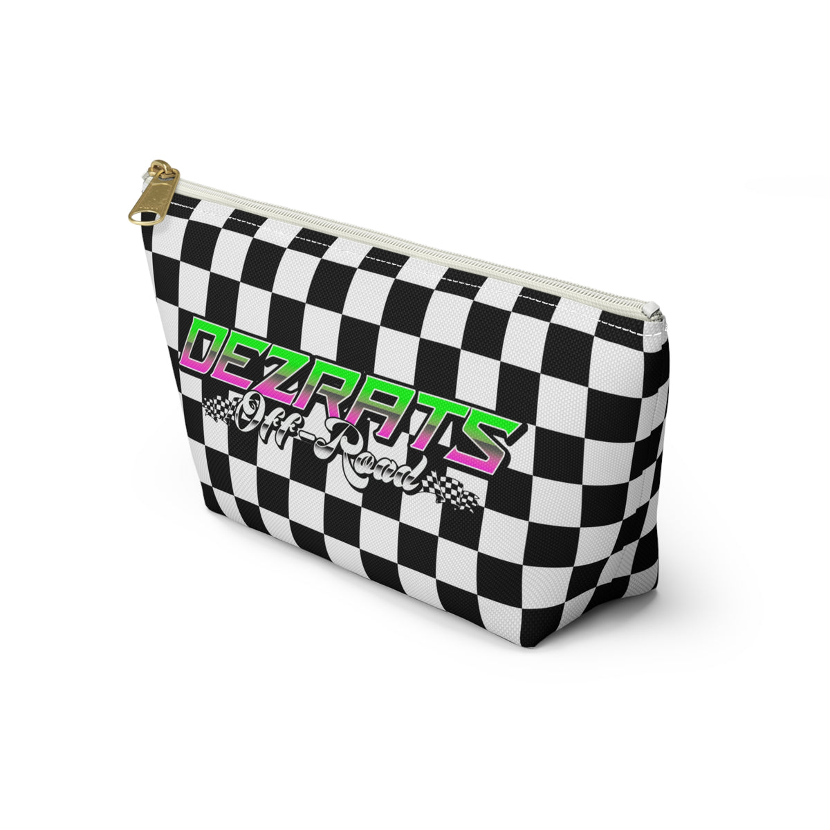 DEZRATS OFF-ROAD CHECKERED ACCESSORY POUCH