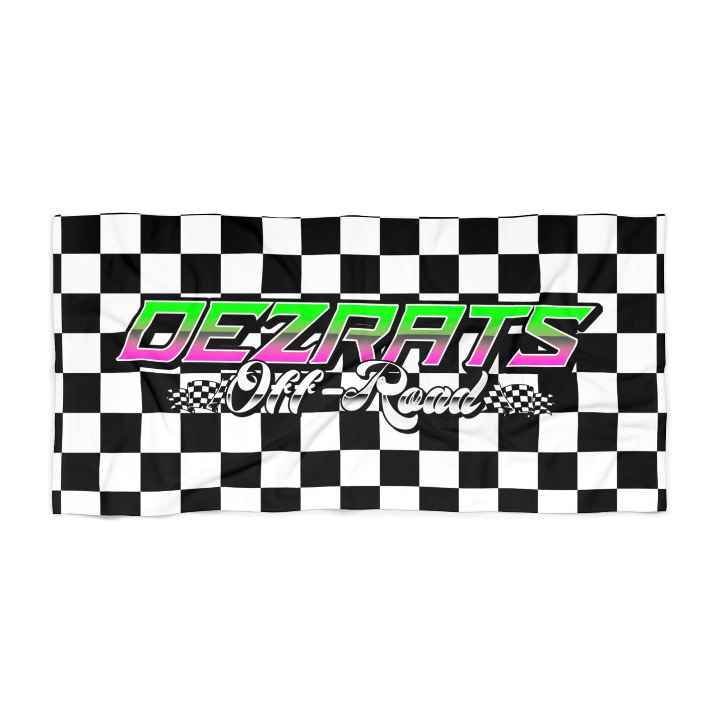 Checkered Beach Towel