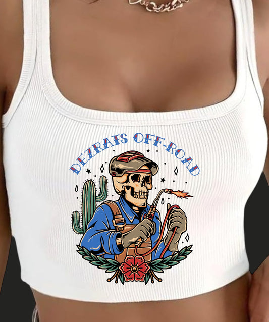 Traditional Welders Cropped Tank