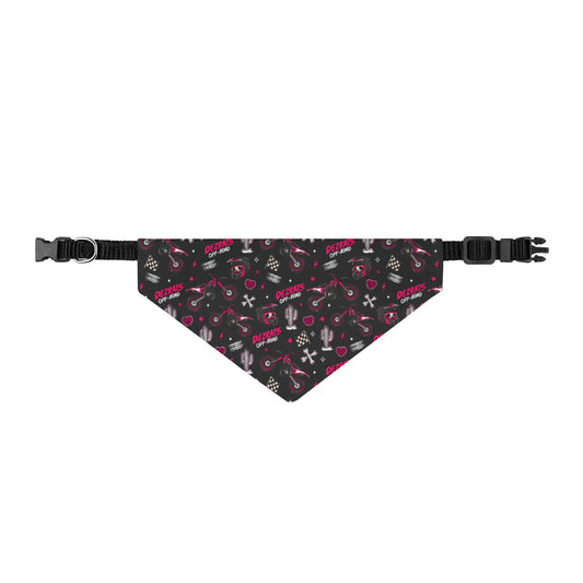 PRETTY IN PINK DOG BANDANA