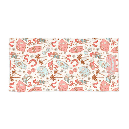 Coastal Cowgirl Beach Towel