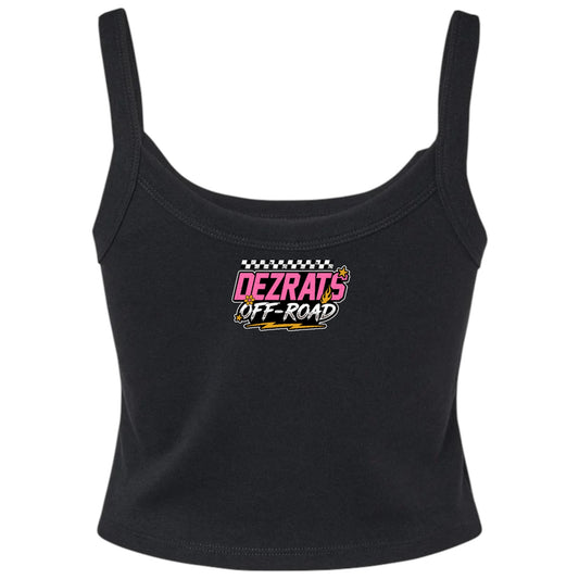 Dirtbike Girl Cropped Tank
