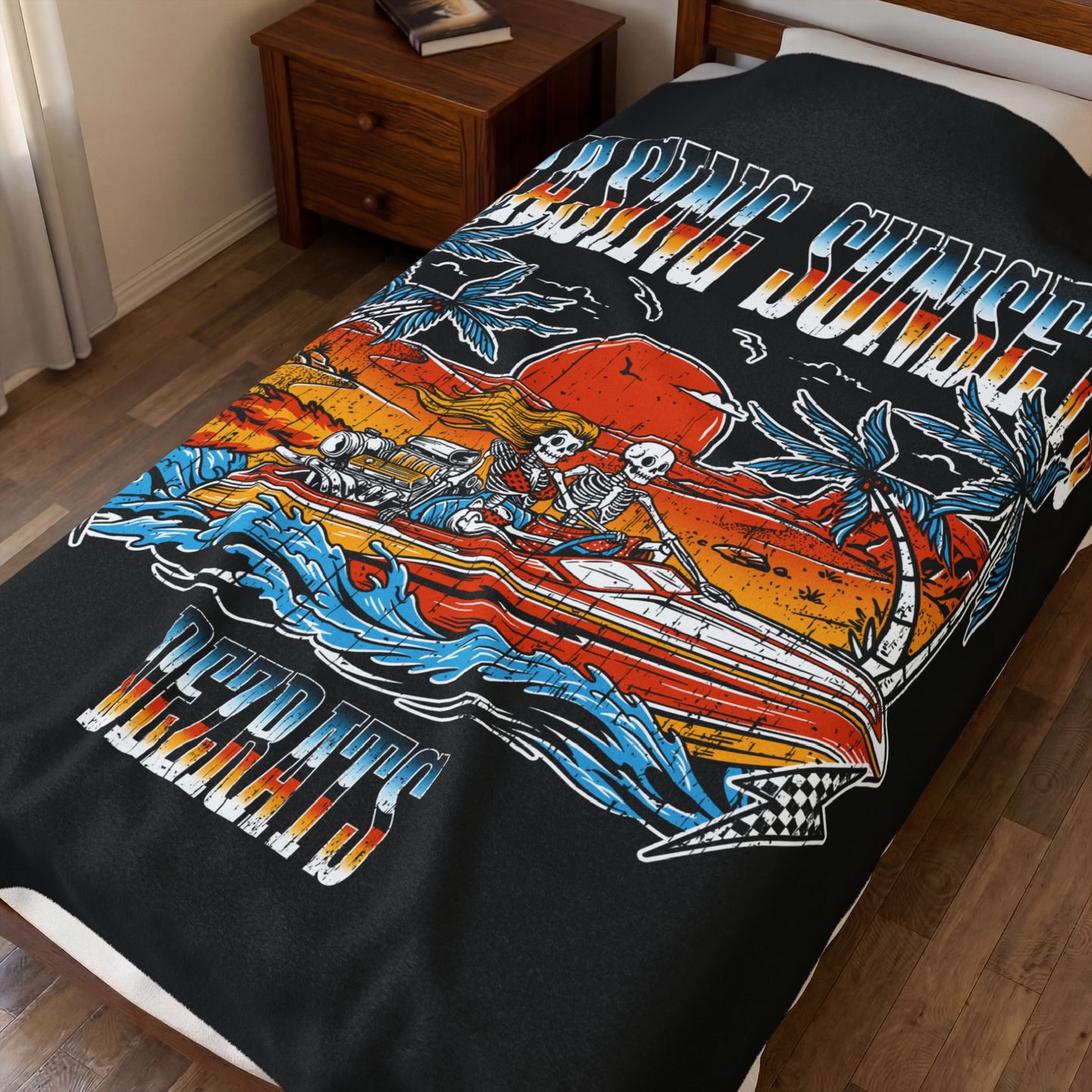 Chasing Sunsets Plush Blanket