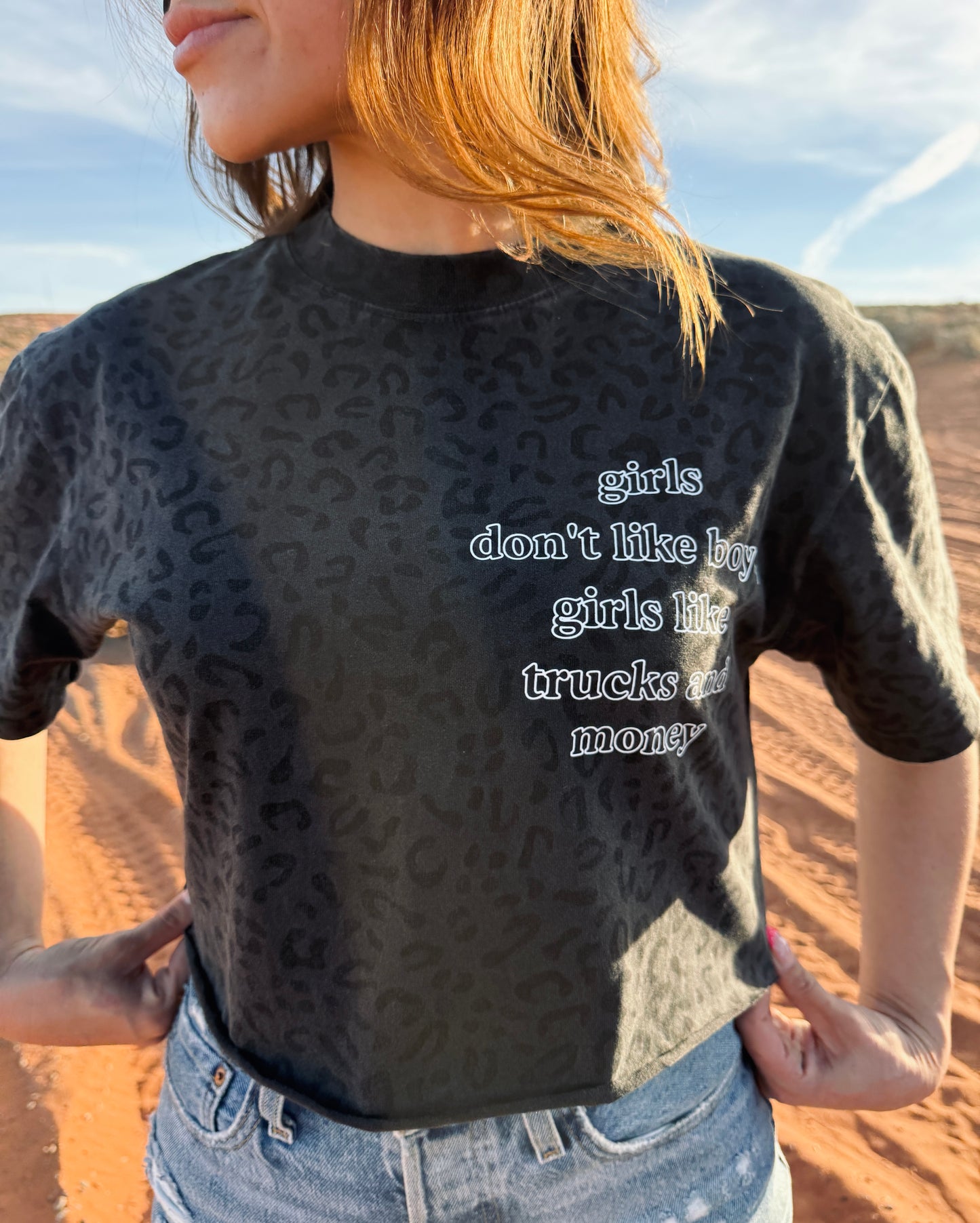 Trucks & Money Oversized Tee