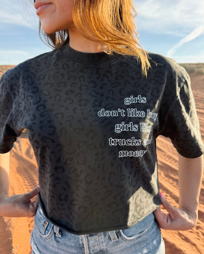 Trucks & Money Oversized Tee
