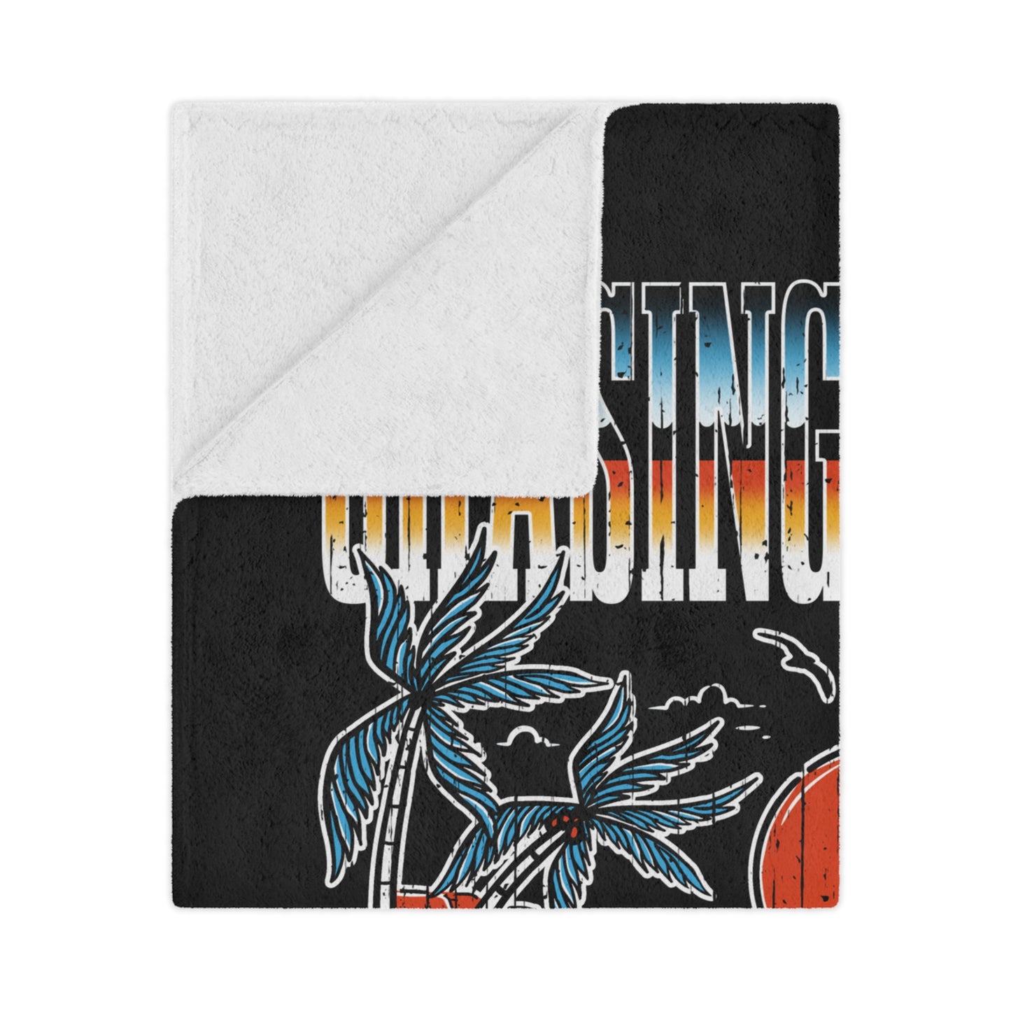 Chasing Sunsets Minky Blanket