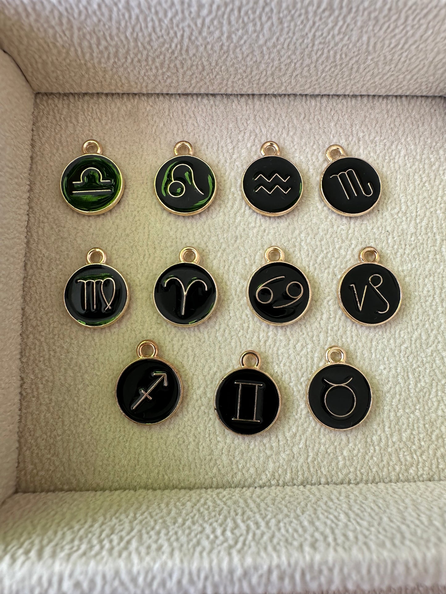 Letter & Zodiac Charms