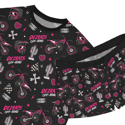 PRETTY IN PINK WOMEN'S PAJAMA SET