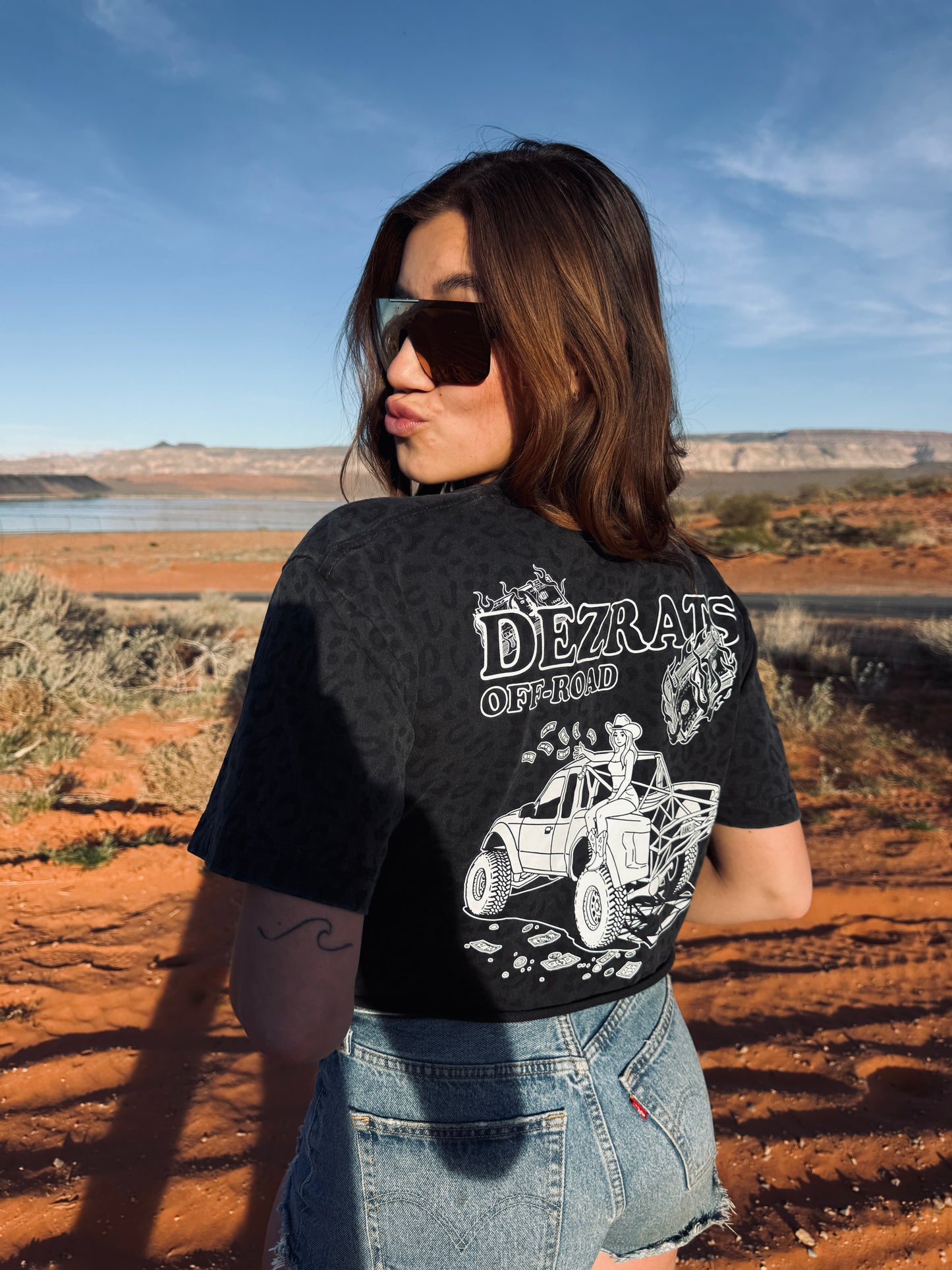 Trucks & Money Oversized Tee