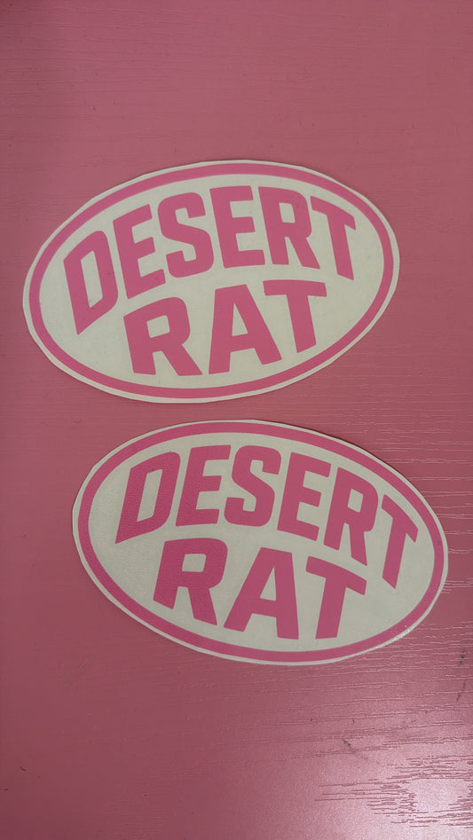 Desert Rat Decal