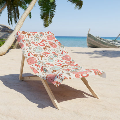 Coastal Cowgirl Beach Towel
