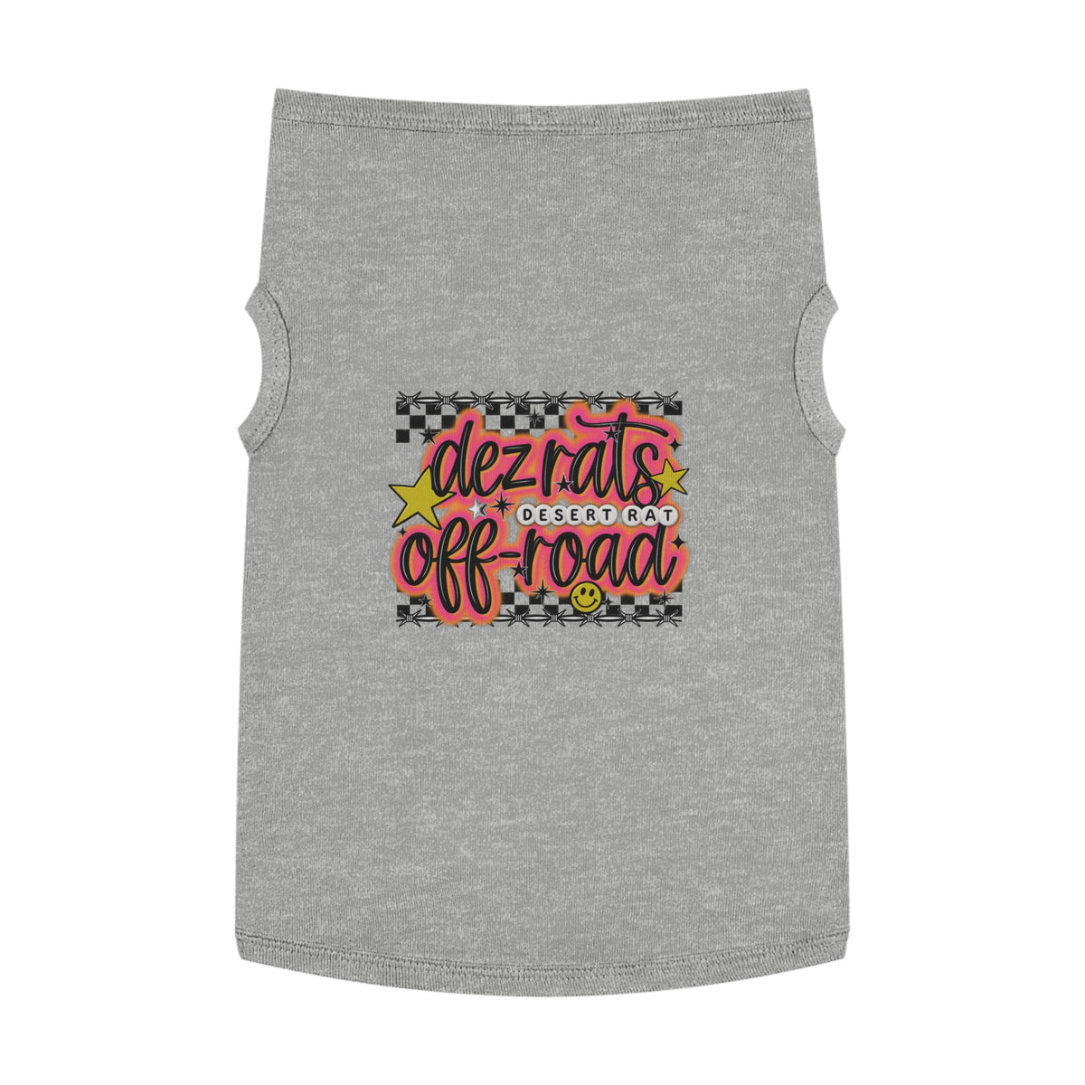 DEZRATS AIRBRUSHED DOG TANK TOP