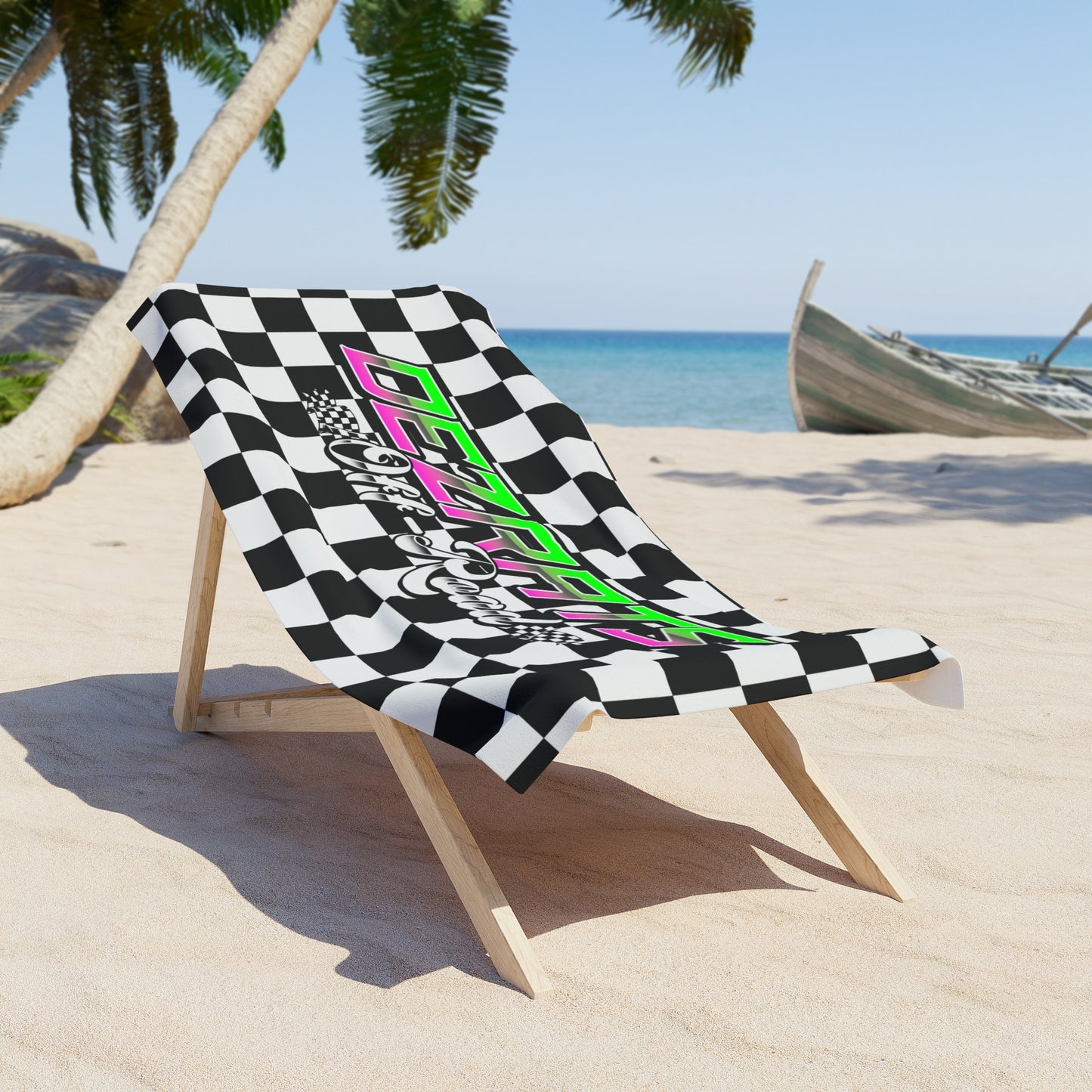 Checkered Beach Towel