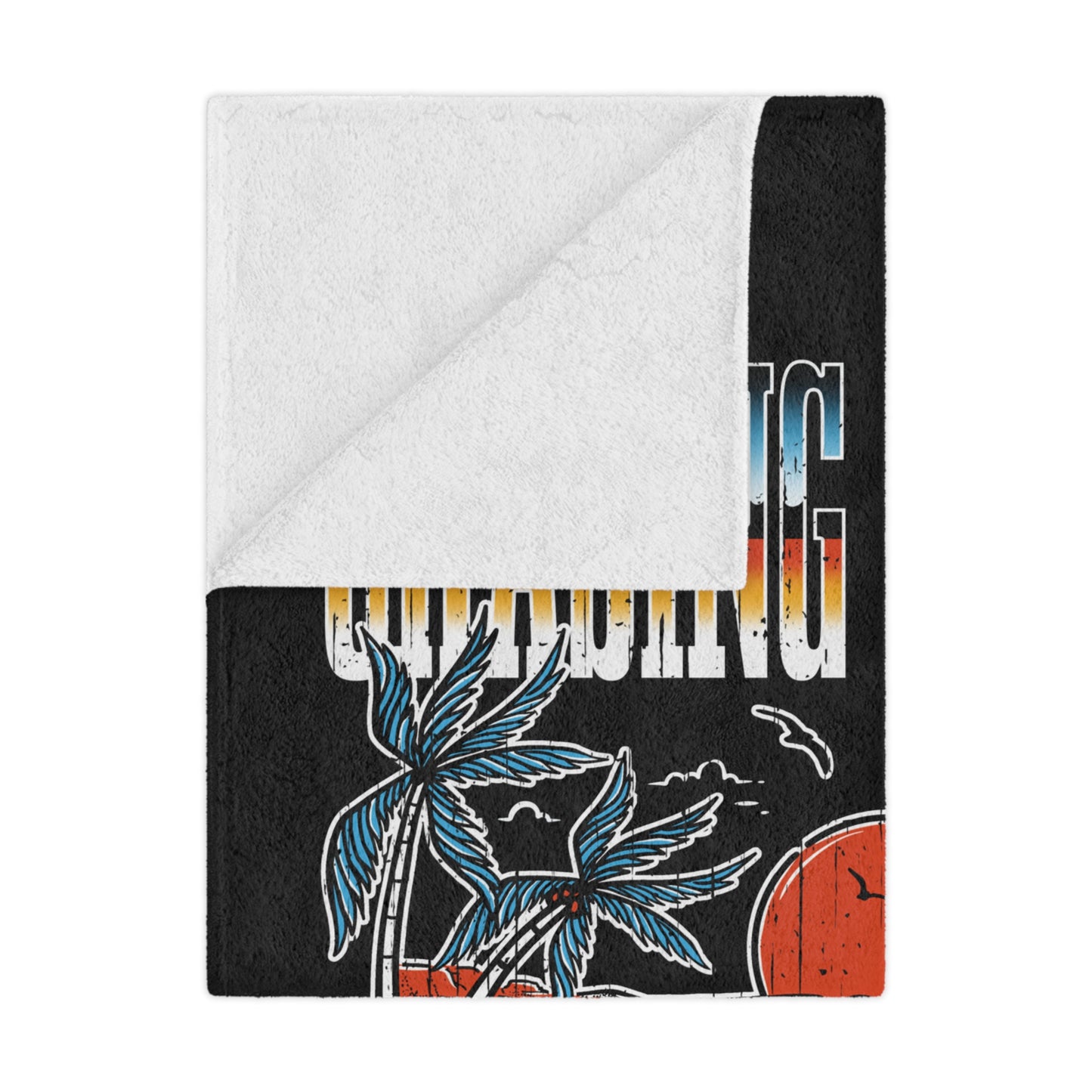 Chasing Sunsets Minky Blanket