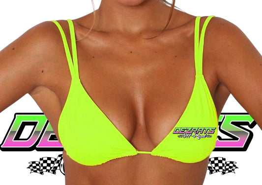 Neon Green Bikini Top