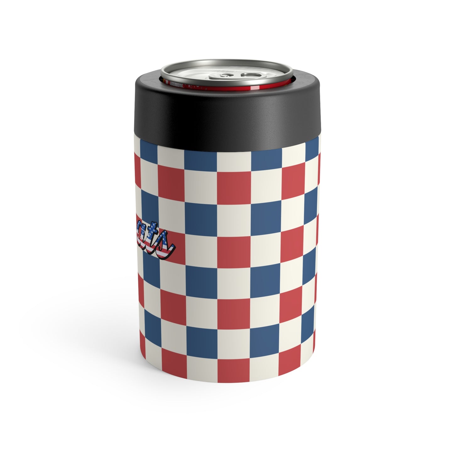Checkered Can Holder