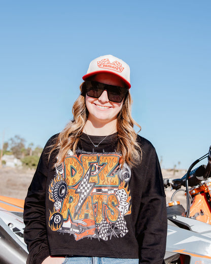 Full Throttle Cropped Crewneck