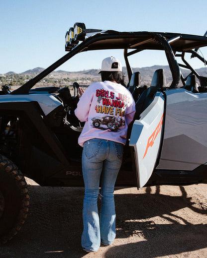 Girls Just Wanna Have Fun Crewneck