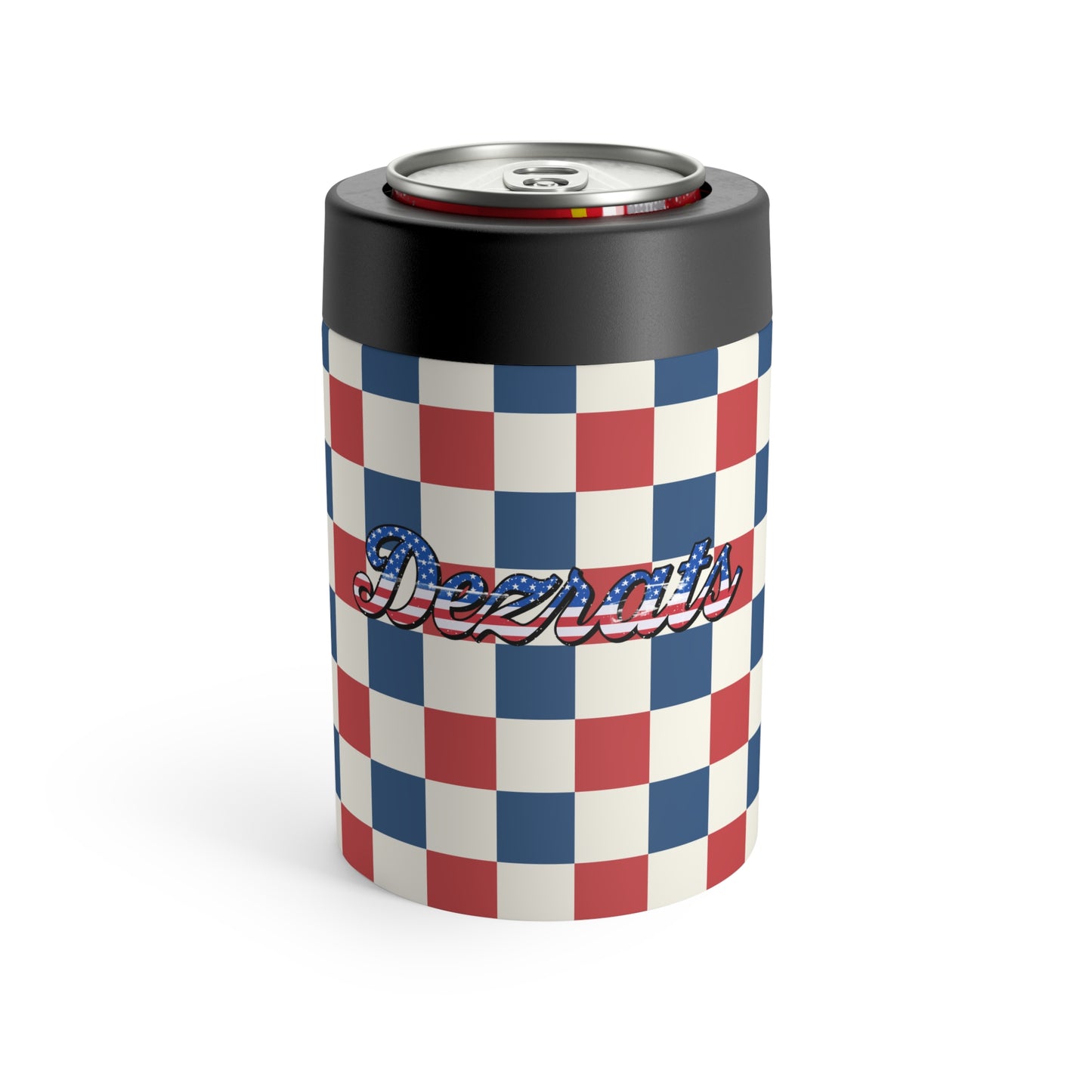 Checkered Can Holder
