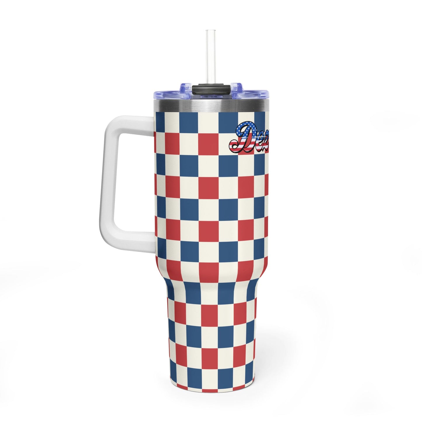 Checkered Tumbler, 40oz