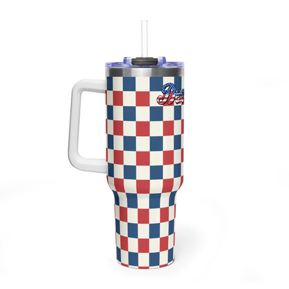Checkered Tumbler, 40oz