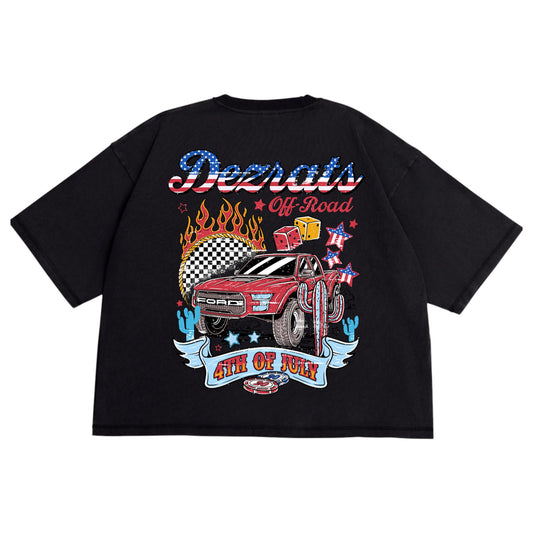 Limited Edition 2025 4th of July Crop Tee