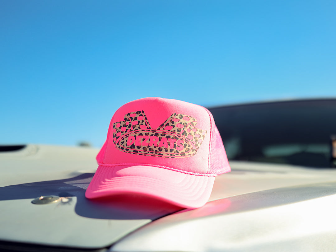 cheetah og logo trucker hat