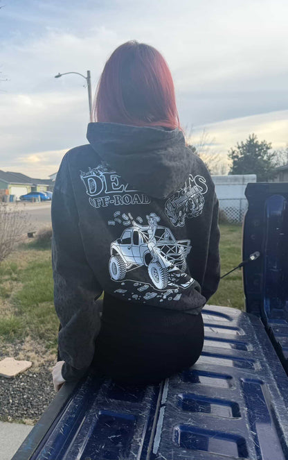 Trucks & Money Leopard Hoodie