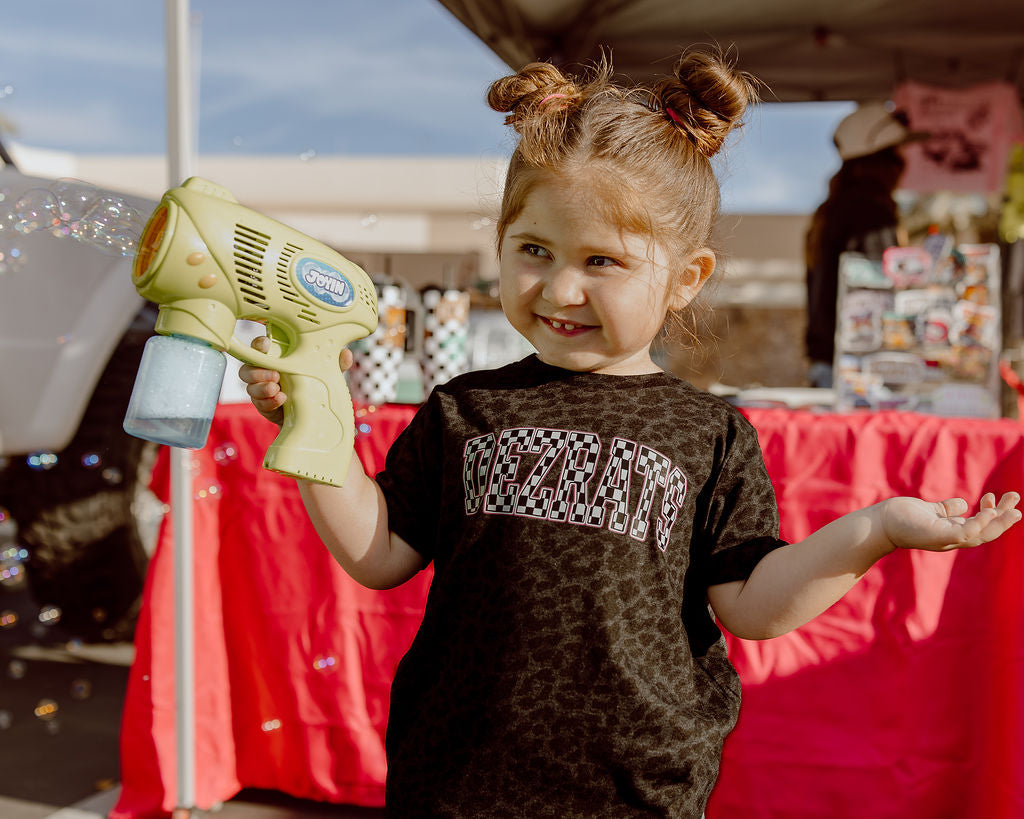 Toddler Checkered Tee