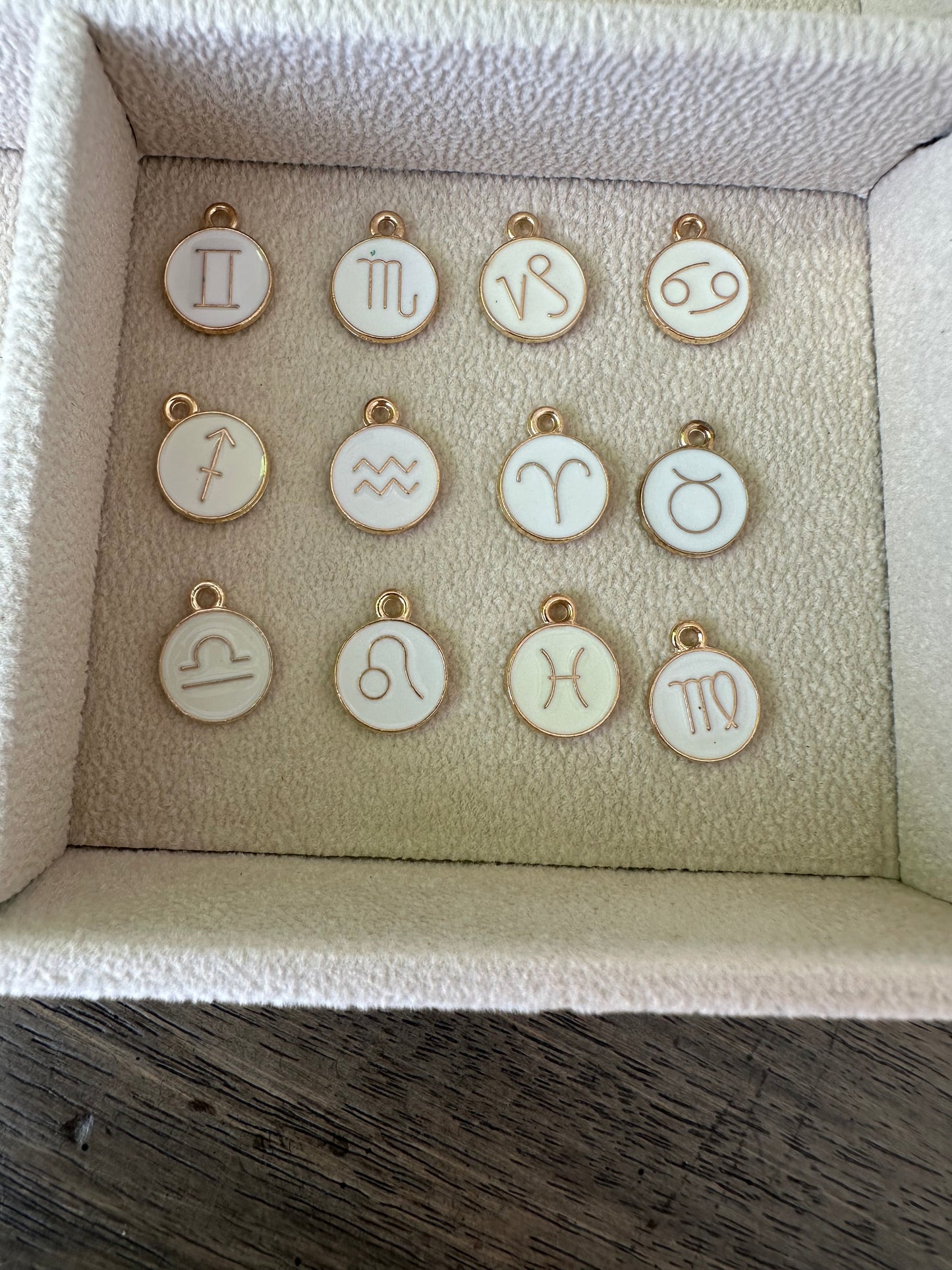 Letter & Zodiac Charms