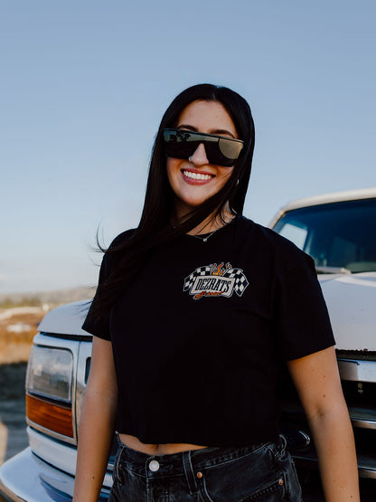 Halloween Bronco Crop T-shirt