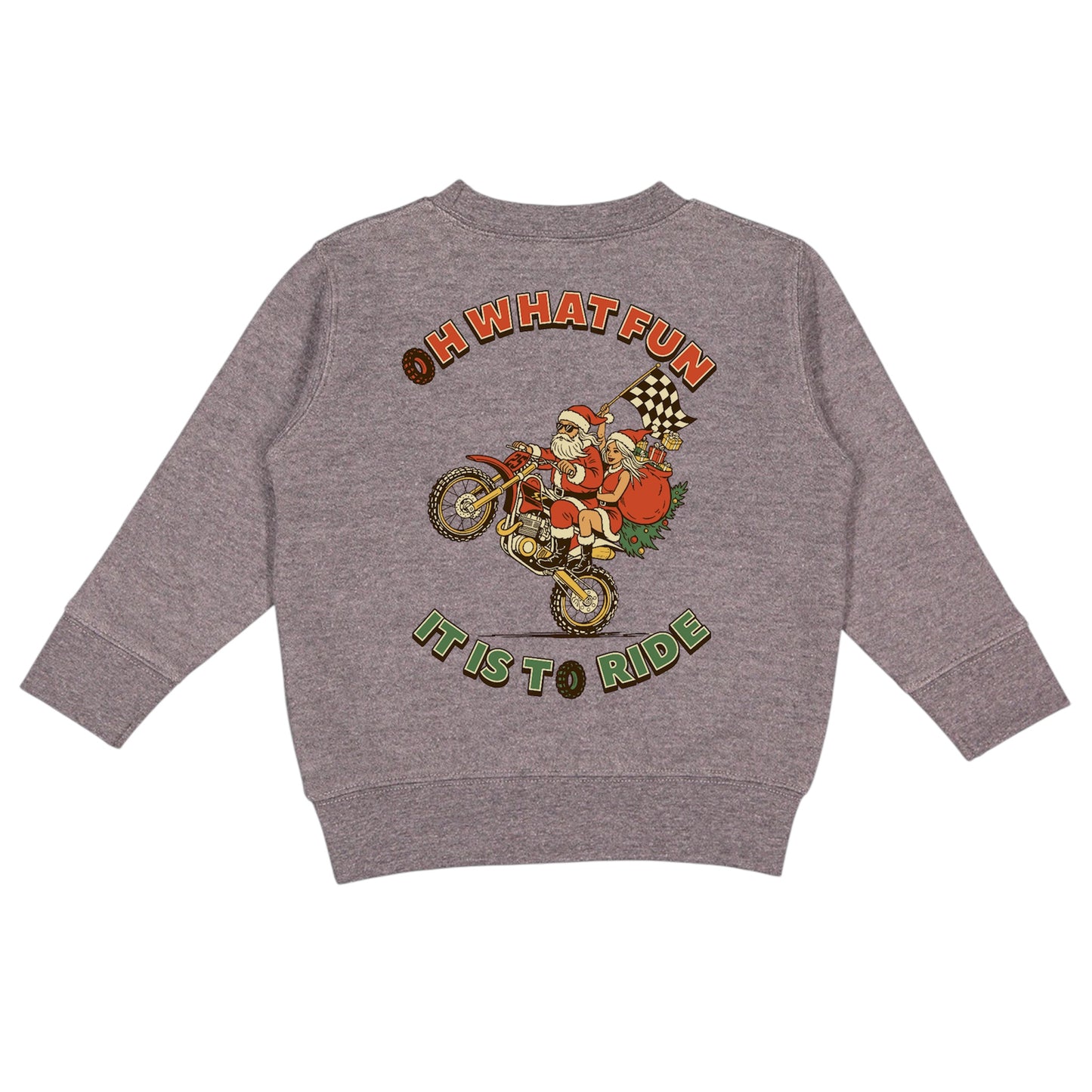 Youth Oh What Fun Crewneck Sweatshirt