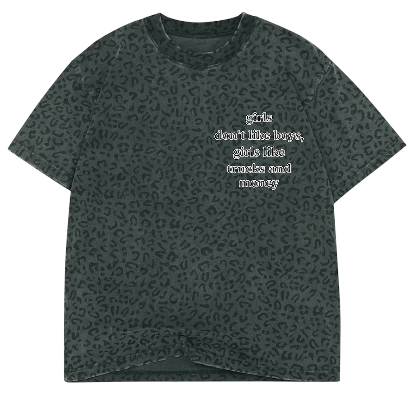 Trucks & Money Oversized Tee