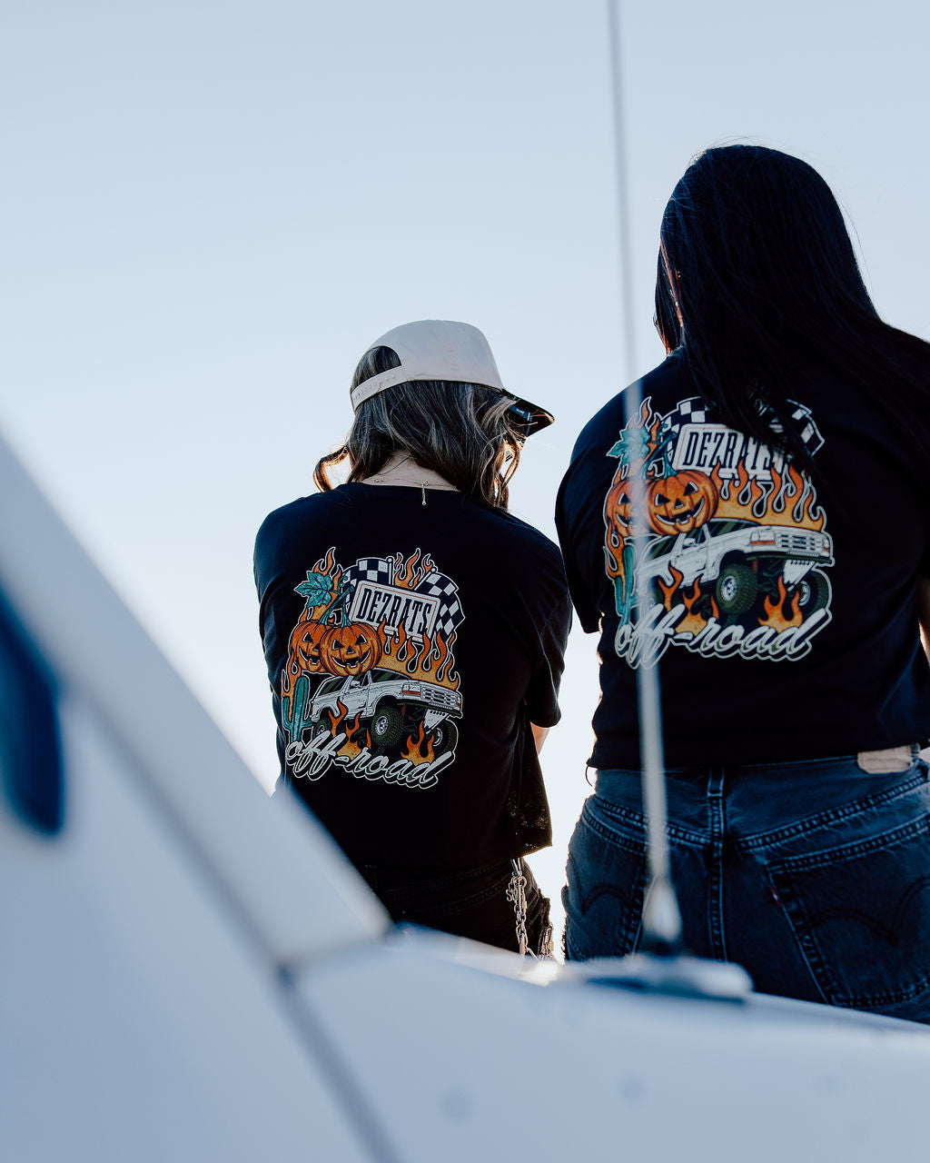 Halloween Bronco Crop T-shirt