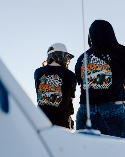 Halloween Bronco Crop T-shirt