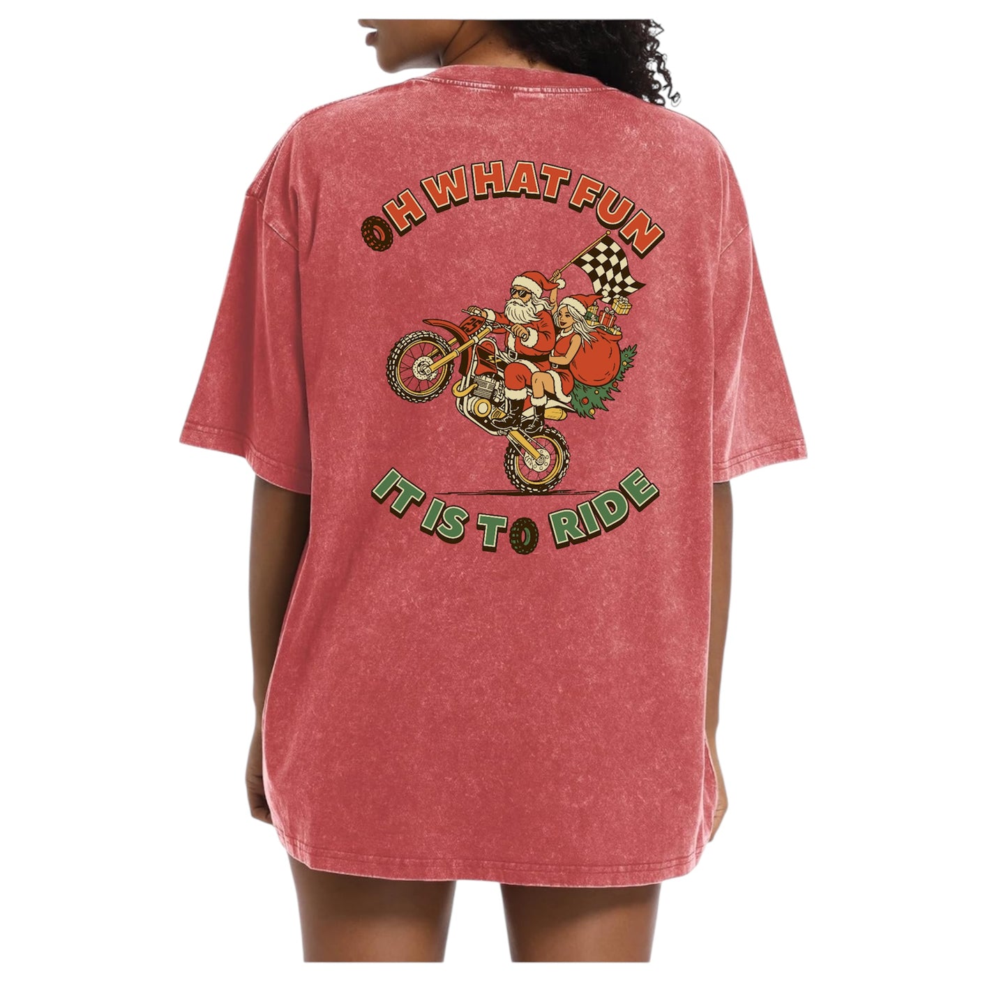 Oh What Fun Oversized Tee