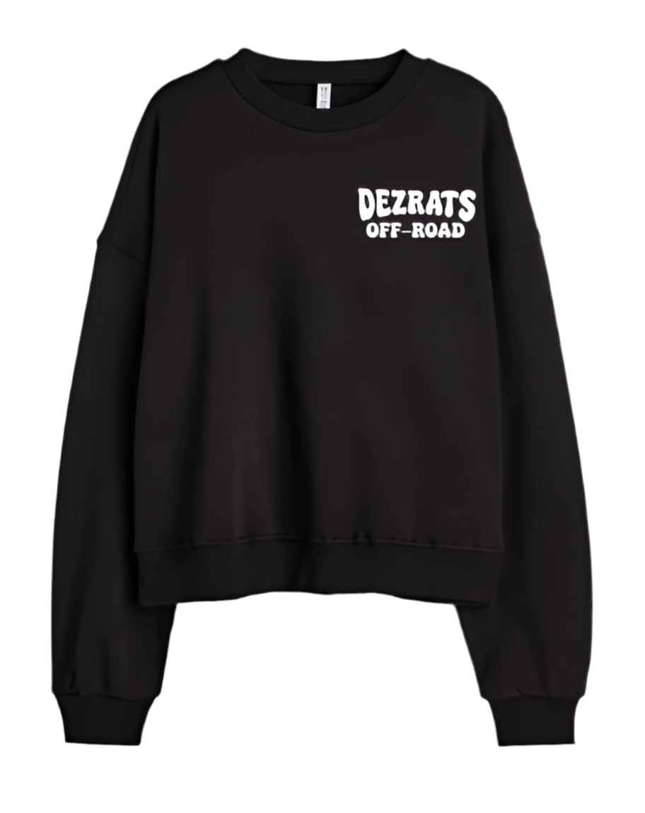 Dezrats off-road crewneck sweatshirt