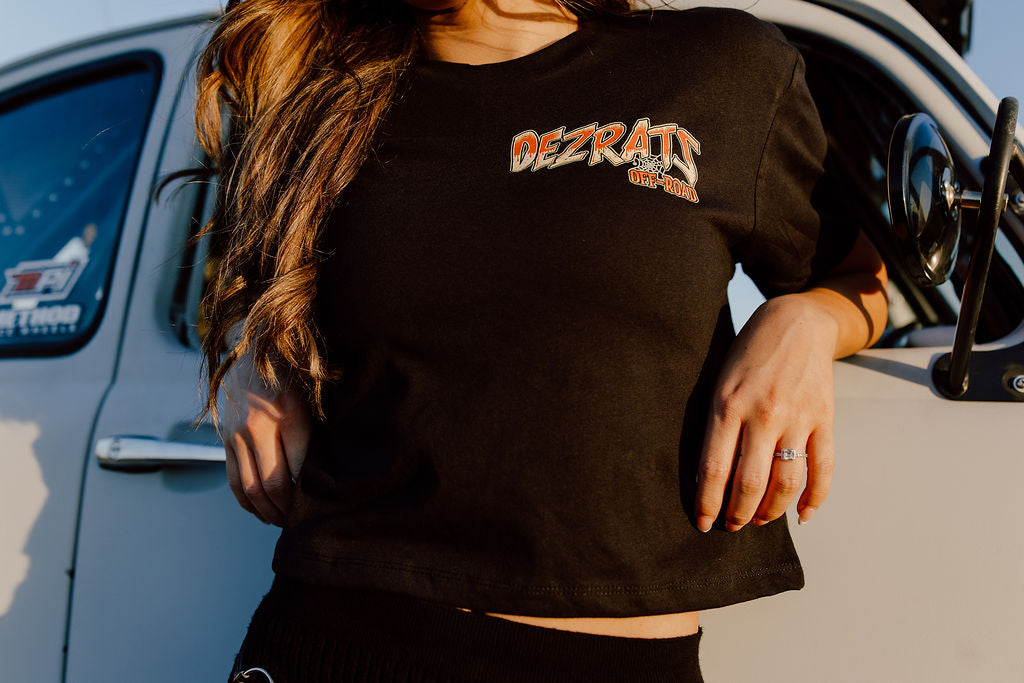 Halloween Bug Crop T-shirt