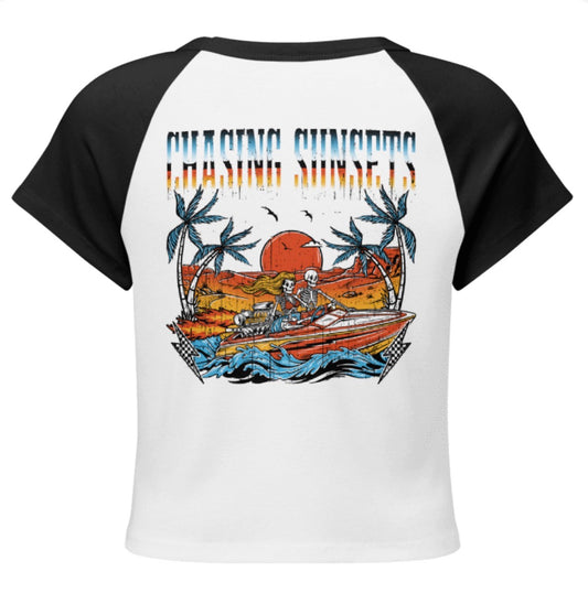Chasing Sunsets Baby Tee