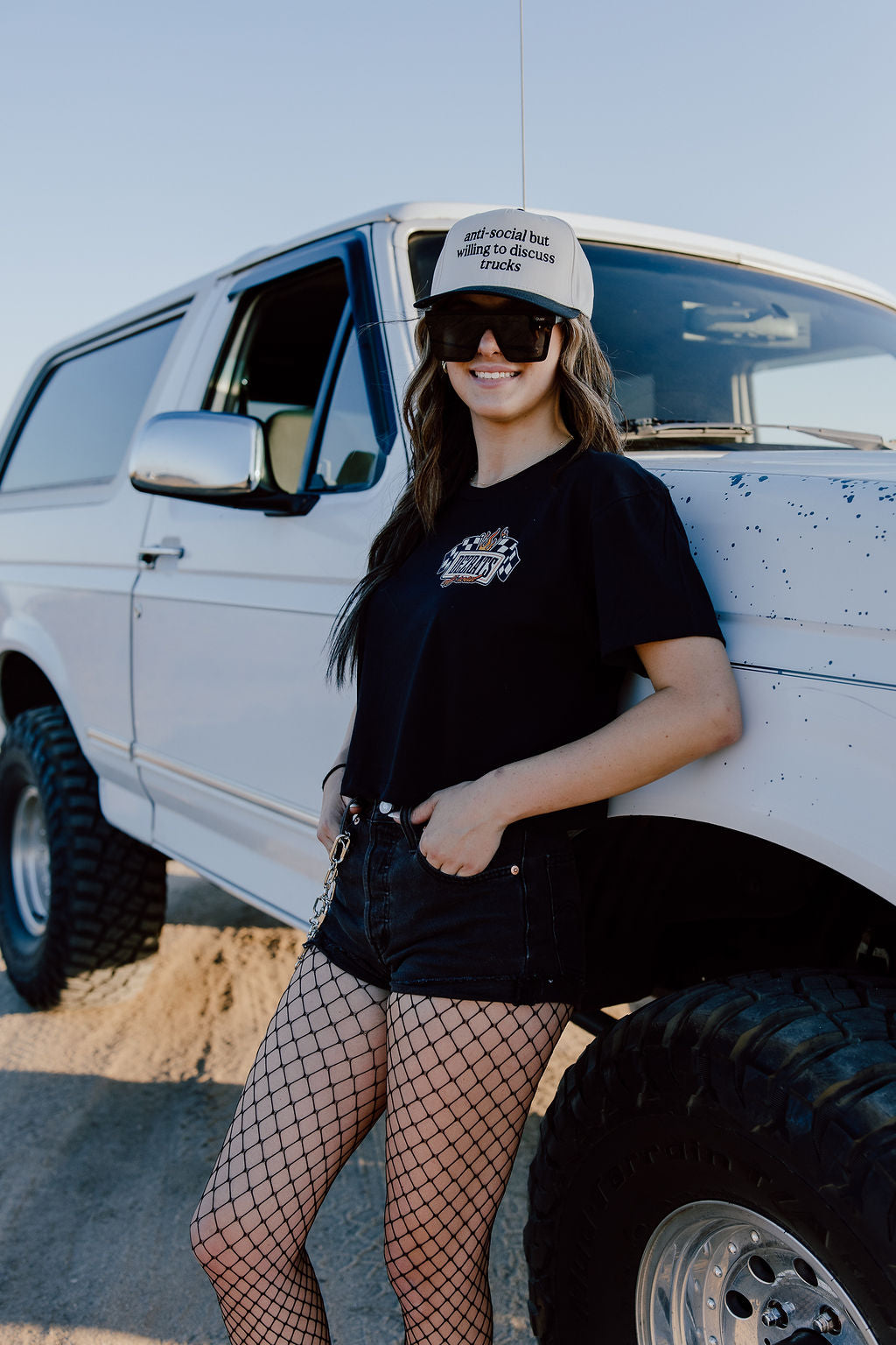 Halloween Bronco Crop T-shirt