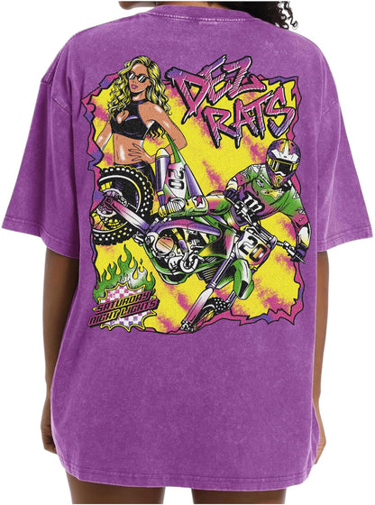 Oversized Saturday Night Lights T-shirt
