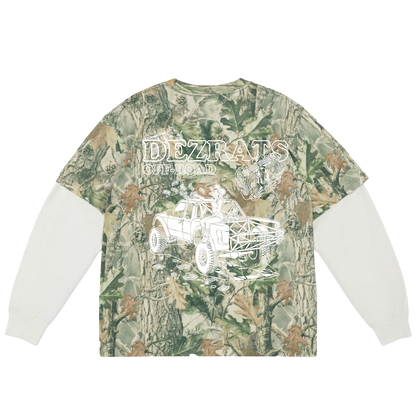 Trucks & Money Camo Long Sleeve