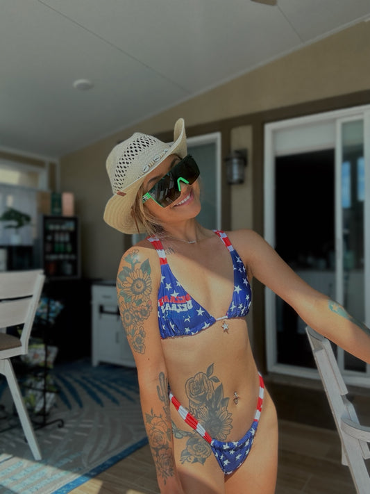 Merica Bikini Top