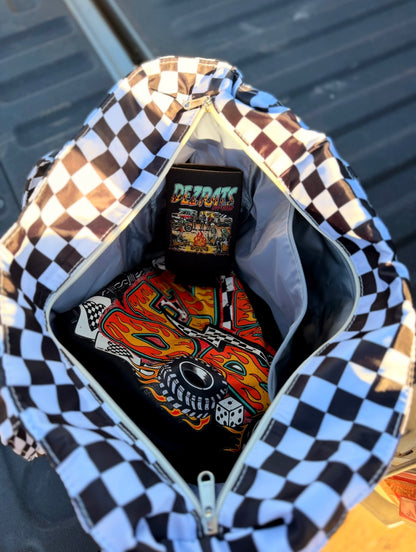 Checkered Tote Bag